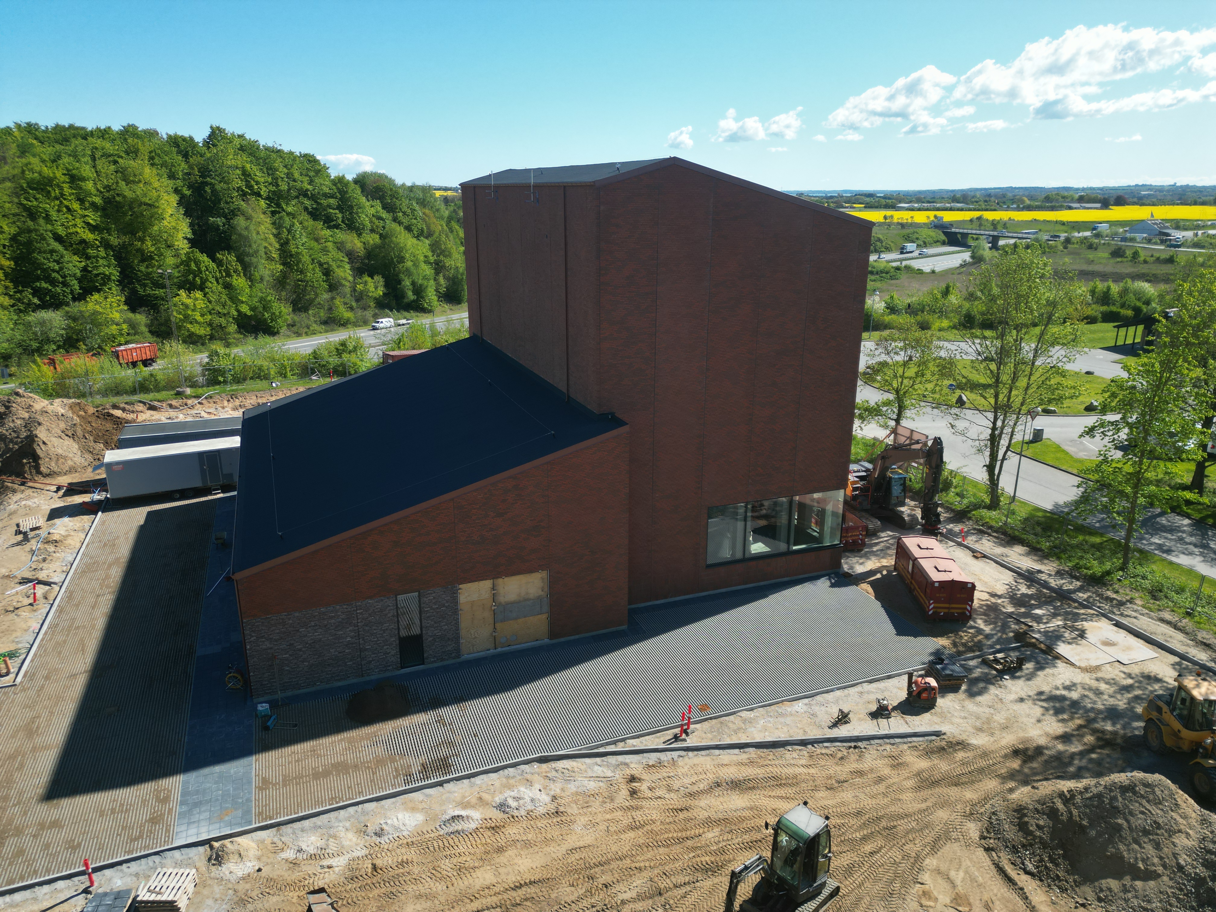 Middelfart Vandværk set fra oven